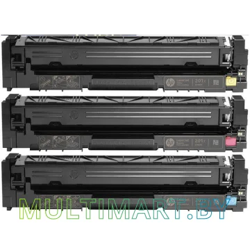 Набор картриджей HP 201X (CF253XM) картинка 2